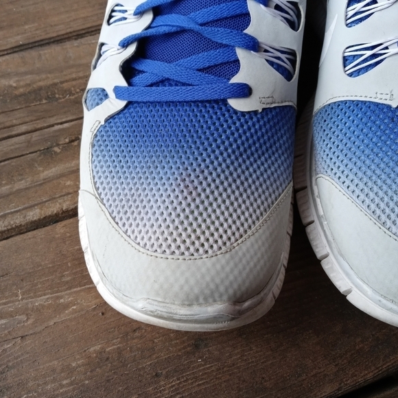 Mens Nike Free 5.0 Breathe Grey Blue 579960 410 sz - Picture 5 of 11